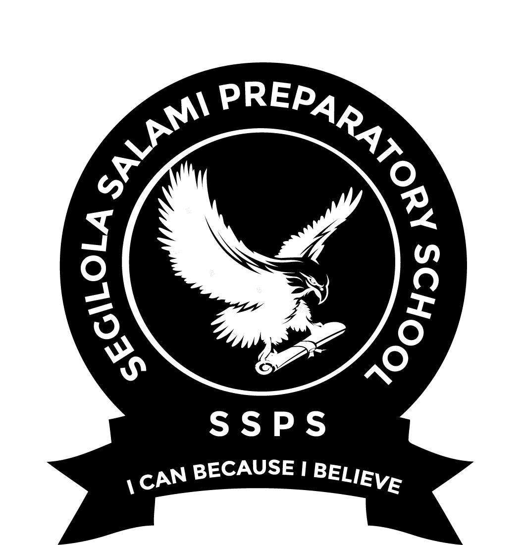 Logo of the Segilola Salami Preparatory School SSPS a skills acquisition business school in Nigeria for children aged 6 - 14
